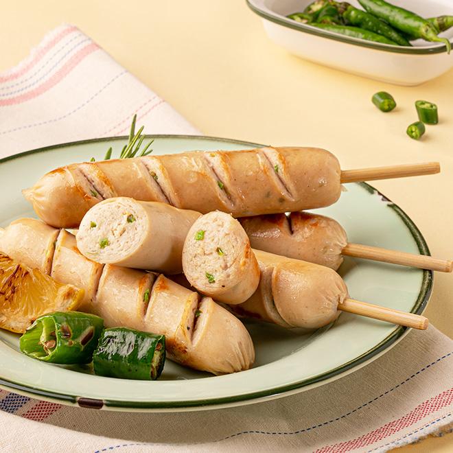 맛있는 닭가슴살 청양고추 소시지 꼬치 70g