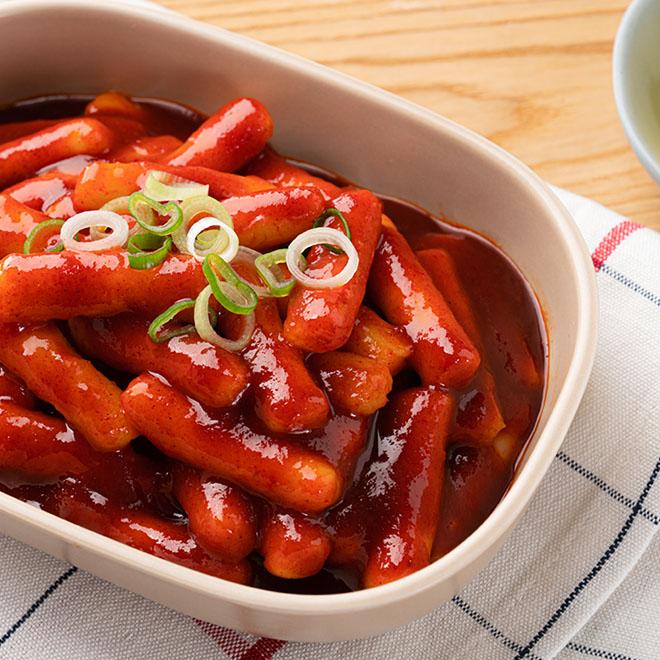 [1팩 2,475원] 매콤 곤약 떡볶이 220g x 4팩