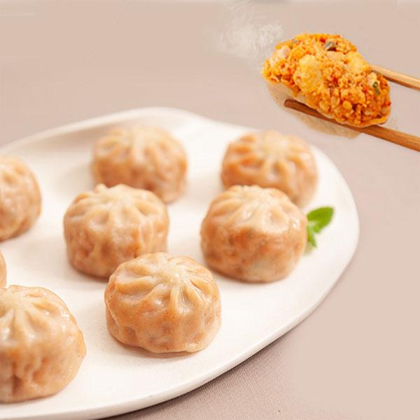 [1팩 1,980원]간편한끼 닭가슴살 김치 만두 180g x 5팩