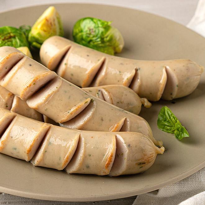 [1팩 1,414원] 닭가슴살 프랑크 허브맛 120g x 7팩