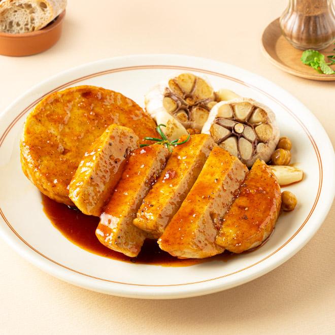소스스테이크 매콤바베큐맛 100g